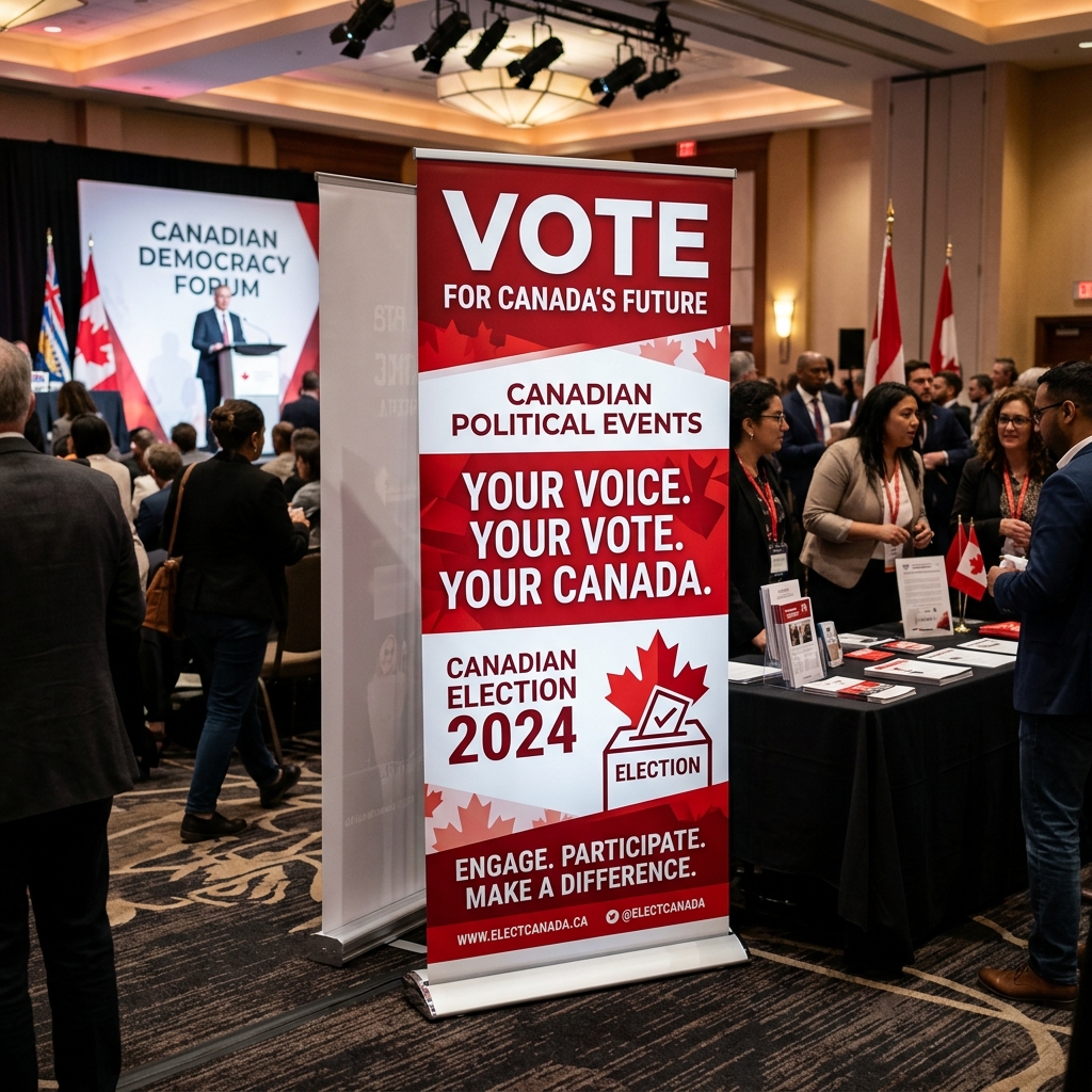 Election Roll-up Banners